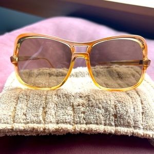 Vintage Italian Aviator Sunglasses